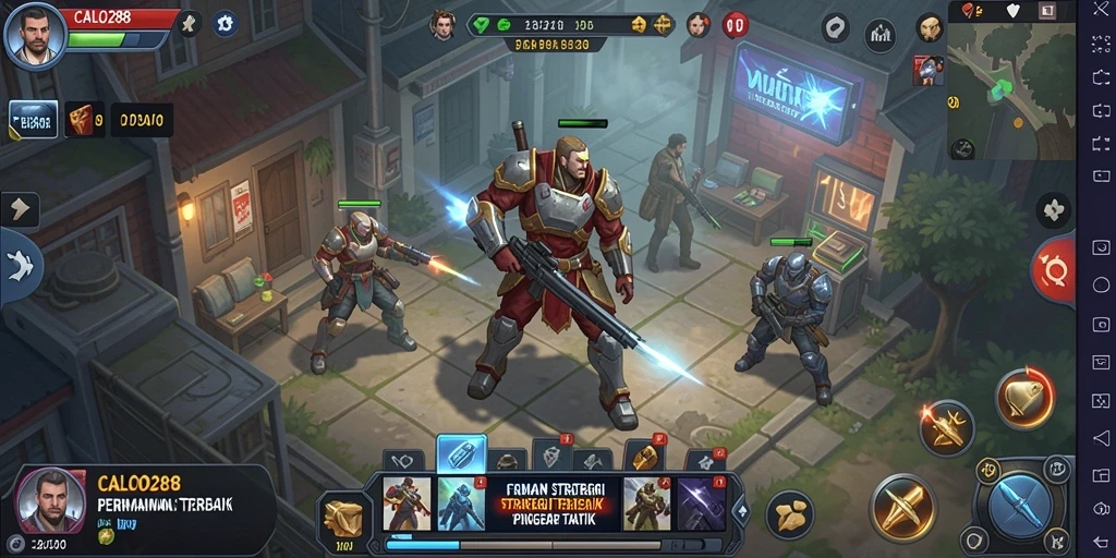 Tampilan gameplay strategis CALO288 yang memukau dan menantang.