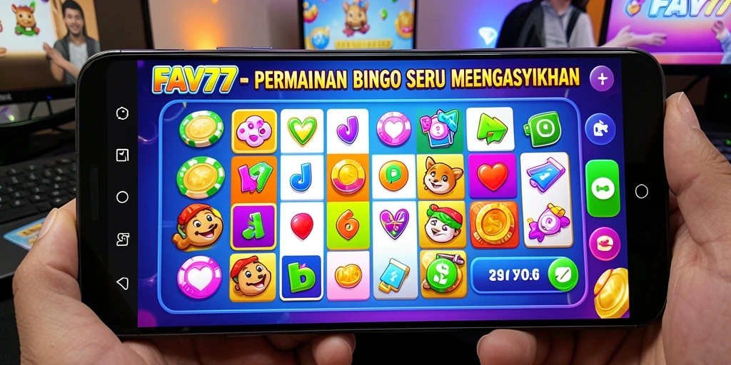 Tampilan gameplay <strong>FAV77</strong> yang menarik dan penuh warna.