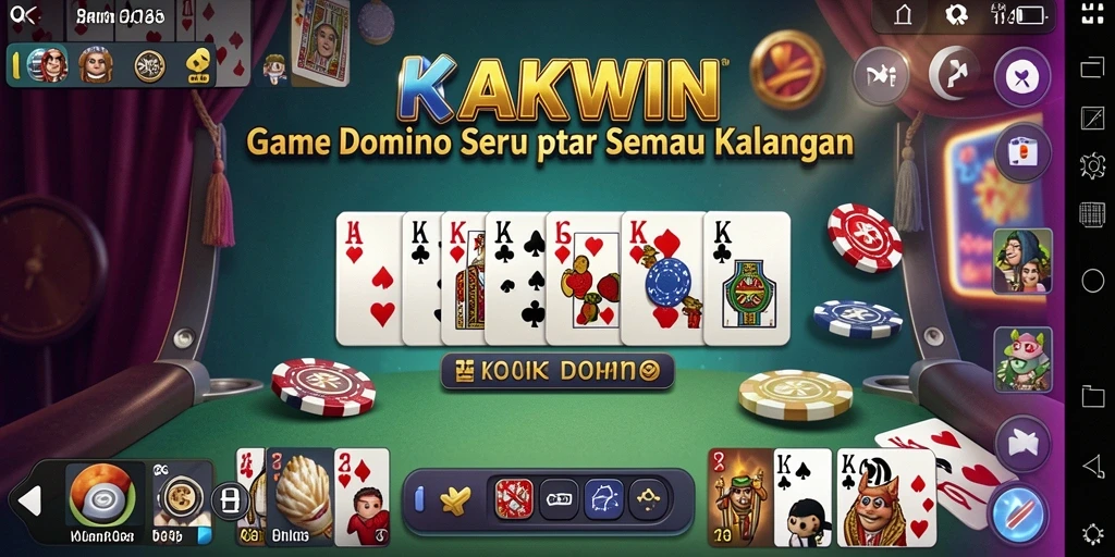 Tampilan gameplay KAKWIN yang seru dan interaktif.