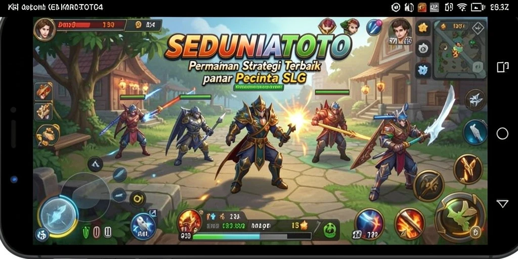 Tampilan gameplay menegangkan di SEDUNIATOTO