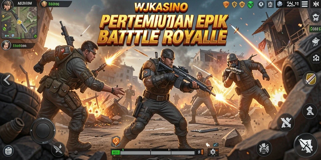 Tangkapan layar gameplay seru di WJKASINO dengan aksi pertempuran menegangkan.